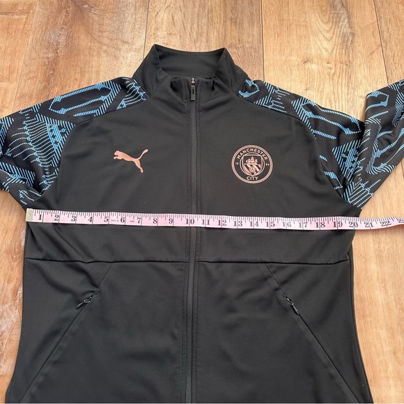Manchester City 2020-21  Puma Stadium Jacket - Full Zip Dry Cell Size Medium - Picture 6 of 6
